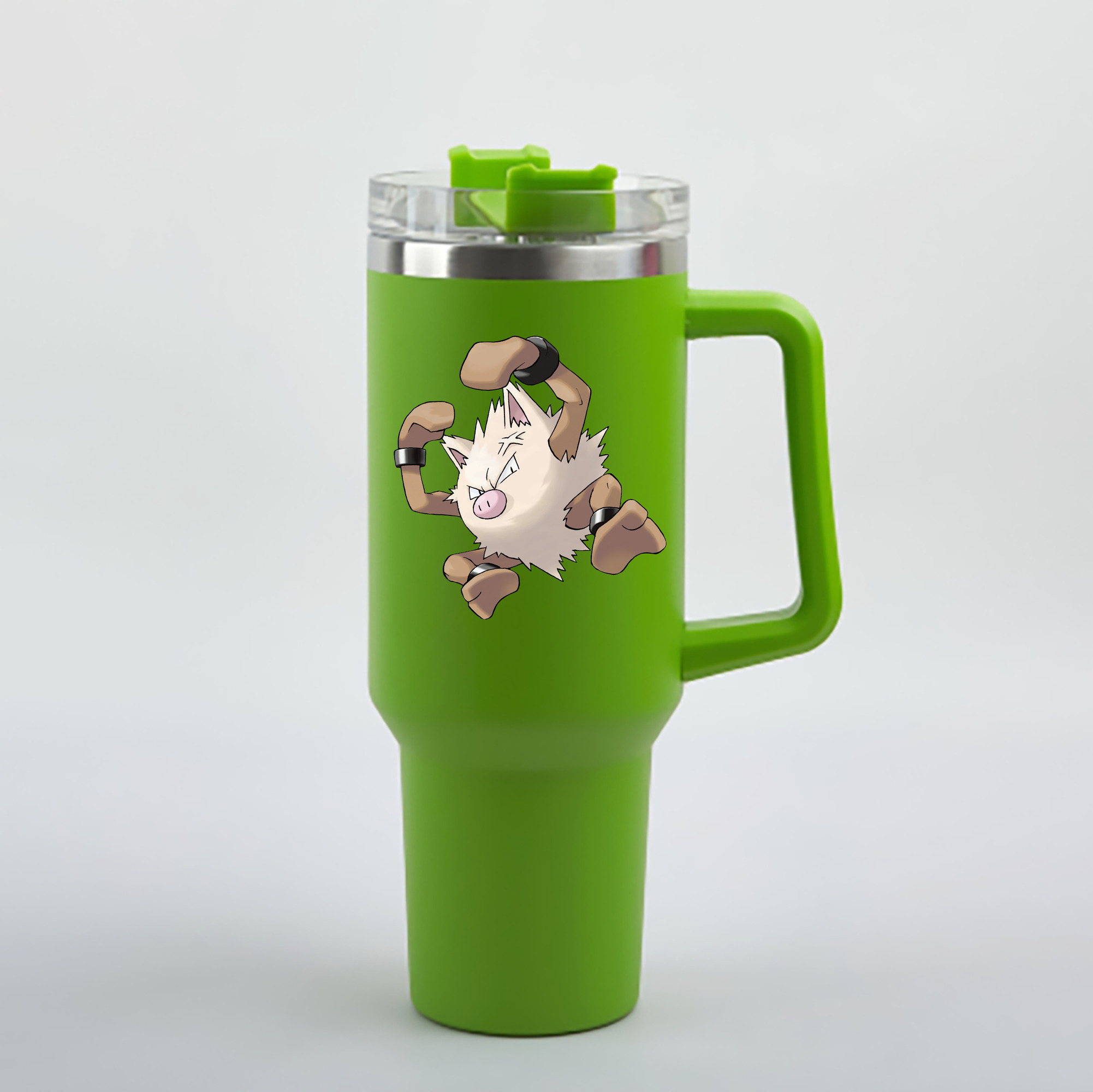 （画像用） ポケットモンスター Pokémon 1200mL車用タンブラー - クリスタルステッカー（プラスチックストロー付き）